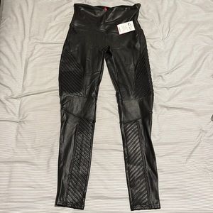 NEW Spanx Moto Leggings